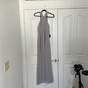 Grey lulus dress -small